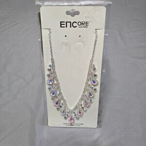 Encore Culture AB Crystal Rhinestone Necklace